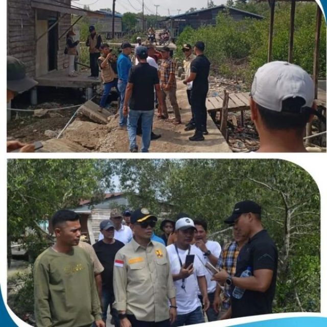 Melalui Dinas PUPR Pemkab Rohil Perioritaskan Jalan Rusak di Teluk Pulai Dan Tanjung Rukam Palika Tahun 2026