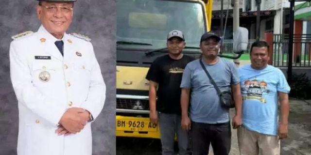 Bupati Bistamam Pinjamkan Truk Pribadi untuk Perkuat Layanan Pengangkutan Sampah di Bagan Batu