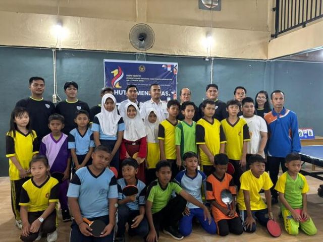 Catatan Sejarah : Perdana Semarak HUT Kemenimipas Tahun 2025, Lapas Bagansiapiapi Gelar Kejuaran Tenis Meja Tingkat Pelajar SD