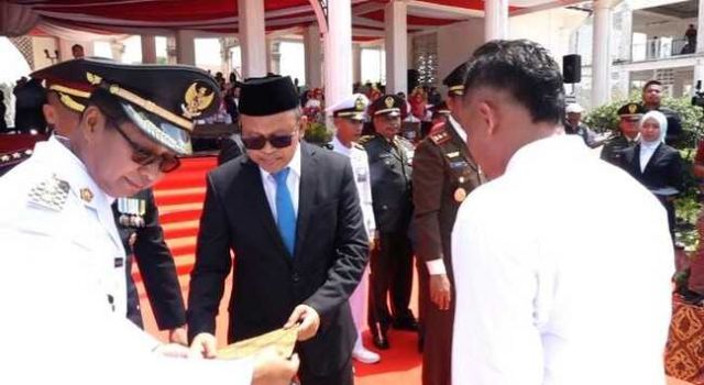 Luar biasa , 518 Warga Binaan Lapas Bagansiapiapi Terima Remisi Kemerdekaan, 28 Orang Langsung Bebas
