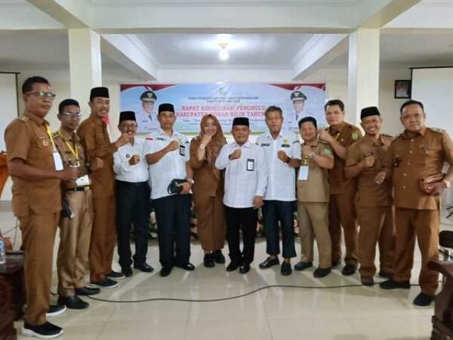 Perkuat Pengelolaan Zakat, Baznas Rohil dan APDESI Sepakat Bentuk UPZ di Tingkat Kepenghuluan