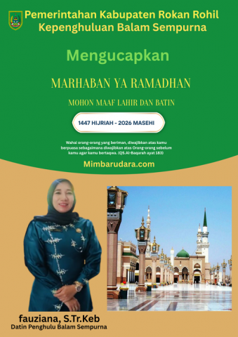 Datin Penghulu Balam Sempurna  Fauziana Mengucapkan  Marhaban Ya Ramadhan 1447 H