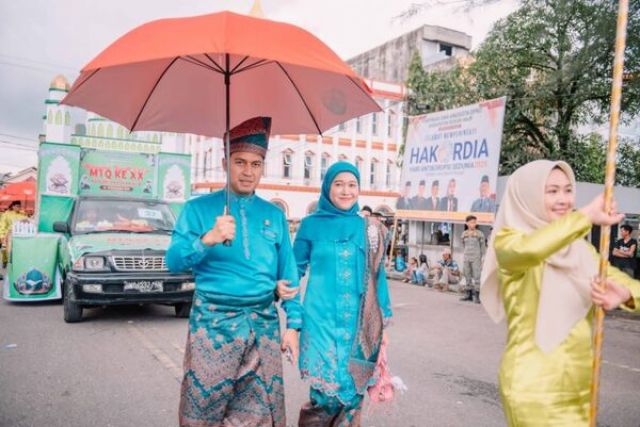 Muhammad Fauzi Jadikan MTQ Rohil Ke_XX  Agenda Keagamaan, Juga momentum Strategis Menggerakkan Ekonomi Rakyat. 
