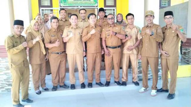 Sertijab Camat Sinaboi, Andri Munawar Resmi Gantikan Syamsu Kamar