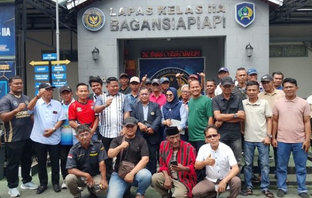 Sambut Bulan Suci Ramadhan, Lapas Bagansiapiapi Gelar Coffee Morning Bersama Insan Pers