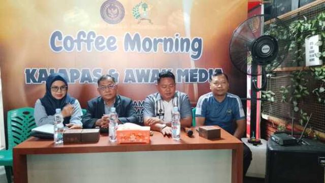 Gelar Coffee Morning, Kalapas Bagansiapiapi Gandeng “Guru Jurnalistik” Riau Perkuat Sinergi dengan Awak Media