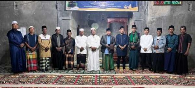 Camat Sinaboi Andri Munawar, S.STP., M. Si Hadiri Peringatan Nuzul Quran Di Mesjid Nurul Iman Raja Bejamu