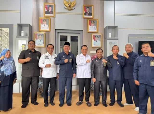 Perkuat Kolaborasi : Bupati Rohil H. Bistamam Terima Kunjungan Kerja Ketua PTA Riau