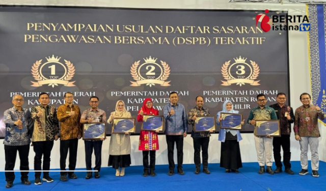 Rokan Hilir Raih 4 Penghargaan Dari DJP Pusat.